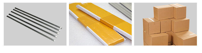 Haltbares Hartmetall-Stangen-Blatt und Streifen für Ausschnitt, flachere Messer