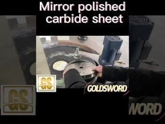 Hartmetall-Stahlblech 100*100*1.2mm für Halbleiter-Silikon-innere Nut eingelegte Legierung